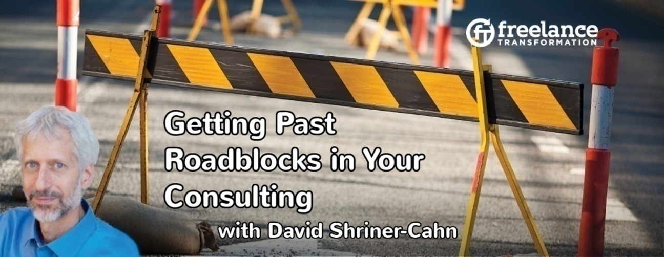 image for post - FT 044: Getting Past Roadblocks in Your Consulting with David Shriner-Cahn