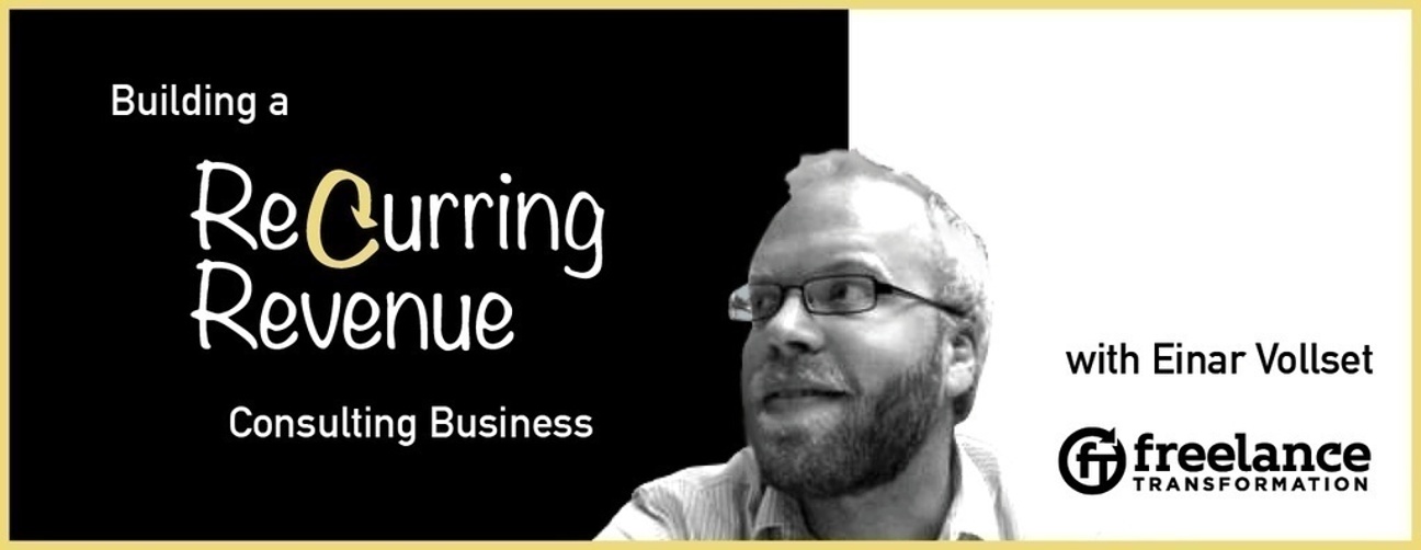 image for post - FT 009: Building a Recurring Revenue Consulting Business with Einar Vollset